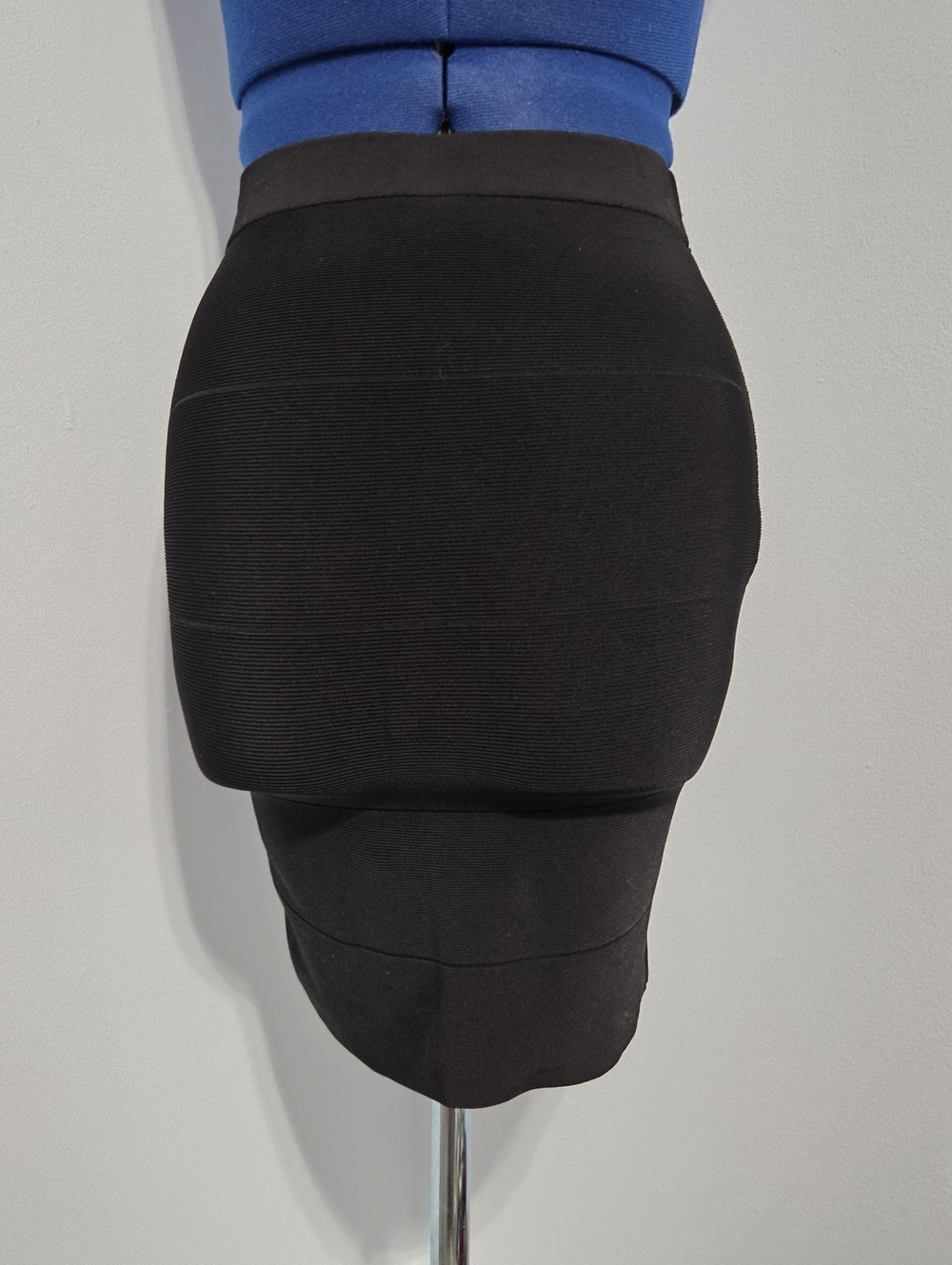 Y2K Black Bandage Skirt Size S